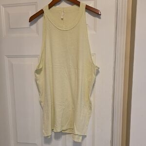 FP Movement by Free People Soft Yellow Tank Top